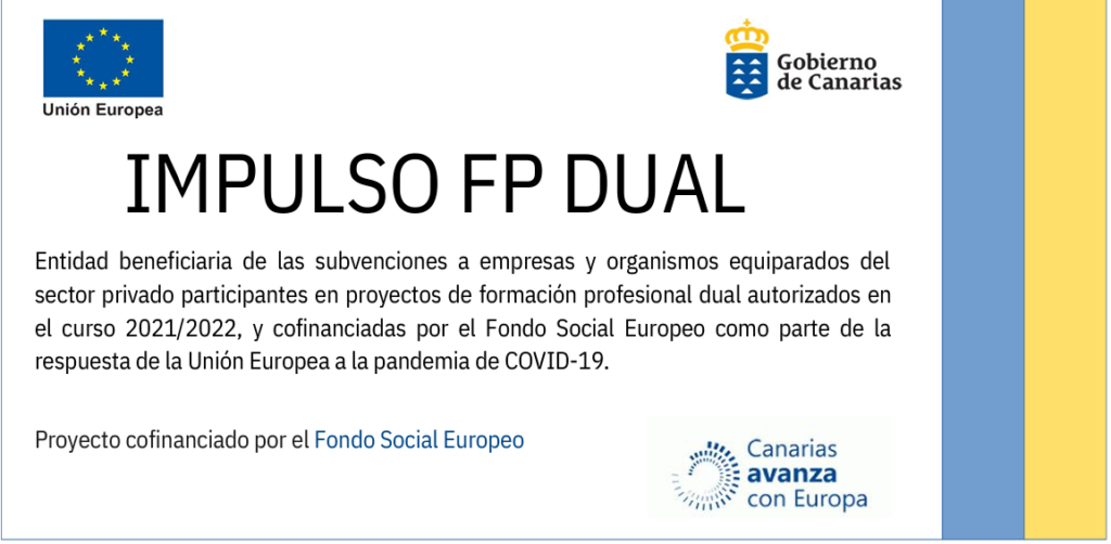 Formación Profesional Dual Curso 2021-2022